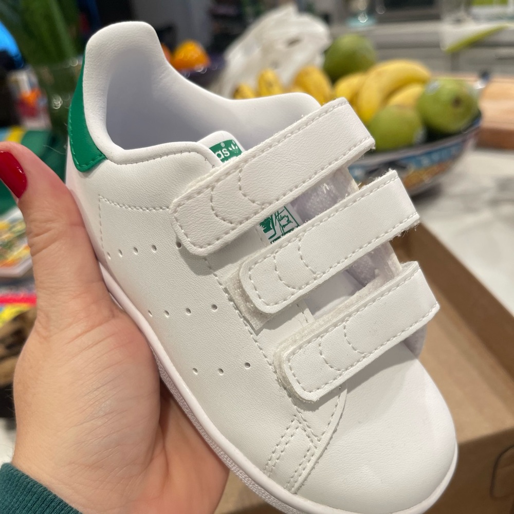 Stan Smith Velcro toddler shoes